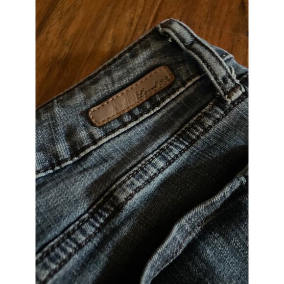 ANTHROPOLOGIE Level 99 Chloe Mid Rise Bootcut Jeans Size 31 - Picture 9 of 9